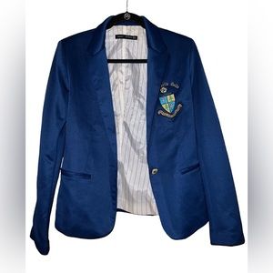 Tri Delta/Delta Delta Delta crest blue blazer